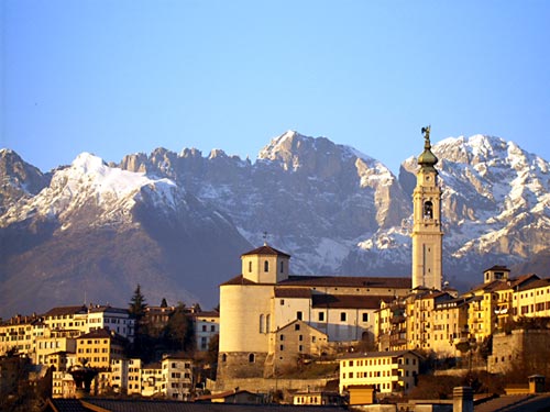 Duomo con il gruppo dello Schiara