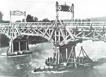 Belluno invasa, ponte austriaco