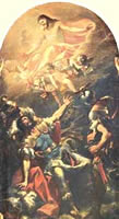 Gaspare Diziani, La conversione di San Paolo, quarto altare a sinistra