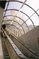 Tunnel di risalita dal Park di Lambio