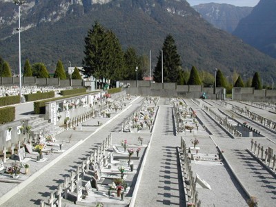 Cimitero alle vittime del Vajont